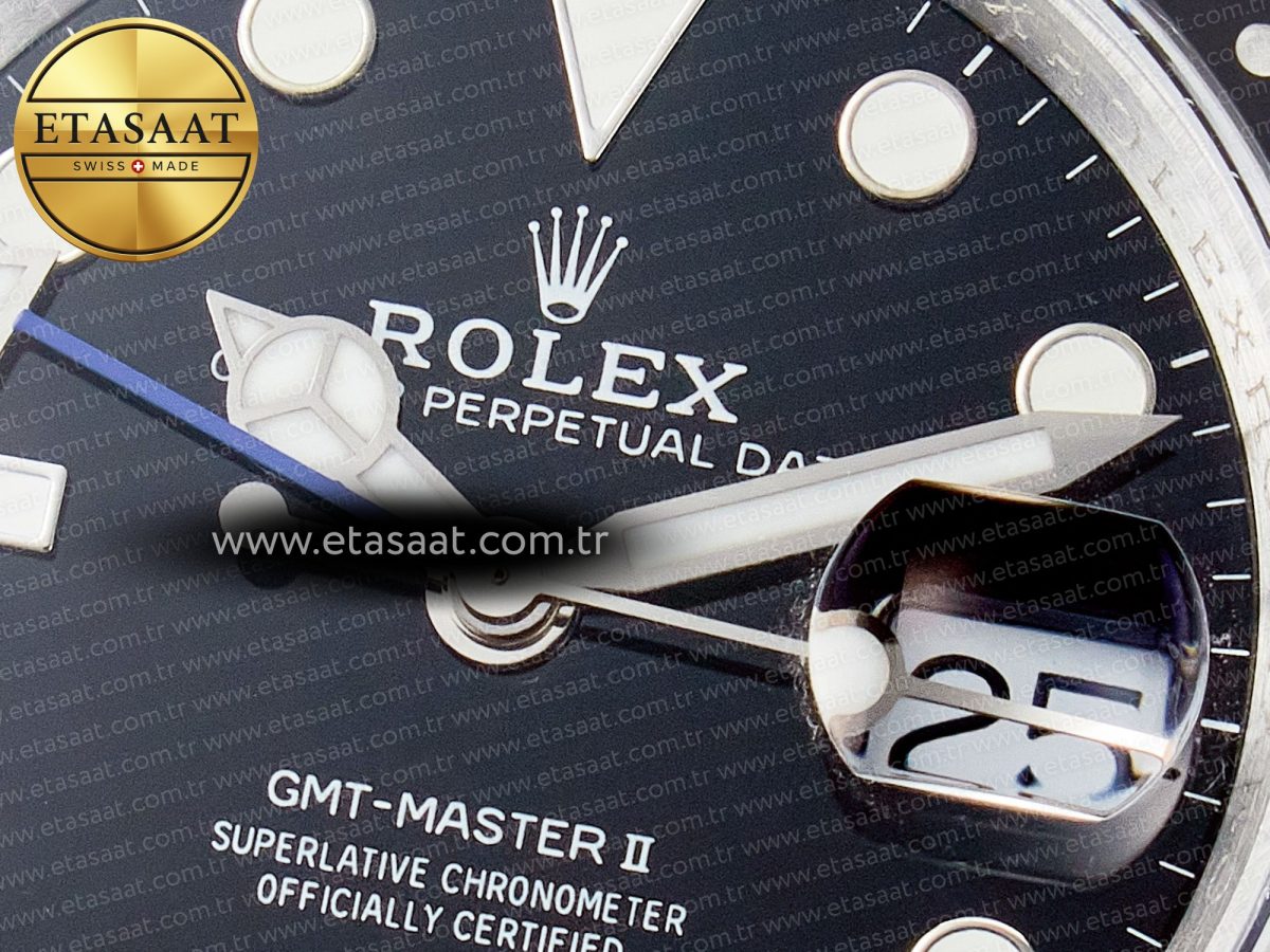 GMT-Master II 126710 BLNR Blue/Black Ceramic QF 1:1 Best Edition on Oyster Bracelet VR3285 CHS - Görsel 11