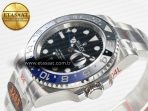 GMT-Master II 126710 BLNR Blue/Black Ceramic QF 1:1 Best Edition on Oyster Bracelet VR3285 CHS - Görsel 6