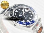 GMT-Master II 126710 BLNR Blue/Black Ceramic QF 1:1 Best Edition on Oyster Bracelet VR3285 CHS - Görsel 7