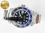 GMT-Master II 126710 BLNR Blue/Black Ceramic QF 1:1 Best Edition on Oyster Bracelet VR3285 CHS - Görsel 9
