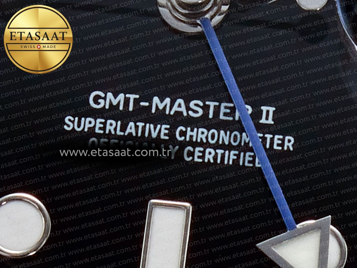 GMT-Master II 126710 BLNR Clean Black/Blue Ceramic 904L Steel Best Edition on Jubilee Bracelet DD3285 - Görsel 11