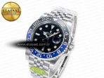 GMT-Master II 126710 BLNR Clean Black/Blue Ceramic 904L Steel Best Edition on Jubilee Bracelet DD3285 - Görsel 2