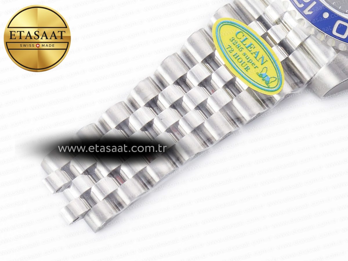 GMT-Master II 126710 BLNR Clean Black/Blue Ceramic 904L Steel Best Edition on Jubilee Bracelet DD3285 - Görsel 26