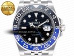 GMT-Master II 126710 BLNR Clean Black/Blue Ceramic 904L Steel Best Edition on Jubilee Bracelet DD3285 - Görsel 4