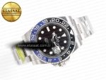 GMT-Master II 126710 BLNR Clean Black/Blue Ceramic 904L Steel Best Edition on Oyster Bracelet DD3285 CHS - Görsel 8