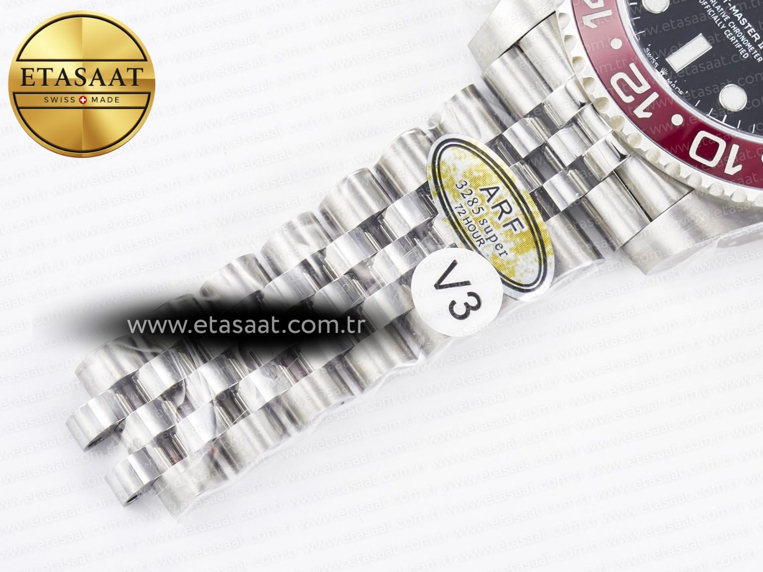 GMT-Master II 126710 BLRO Blue/Red Ceramic 904L ARF 1:1 Best Edition on Jubilee Bracelet SH3285 V3 - Görsel 26