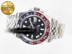 GMT-Master II 126710 BLRO Blue/Red Ceramic 904L ARF 1:1 Best Edition on Jubilee Bracelet SH3285 V3 - Görsel 8