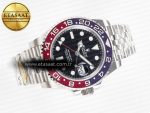 GMT-Master II 126710 BLRO Blue/Red Ceramic 904L ARF 1:1 Best Edition on Jubilee Bracelet SH3285 V3 - Görsel 9