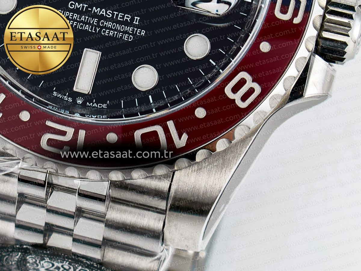 GMT-Master II 126710 BLRO Blue/Red Ceramic Clean Factory Best Edition on Jubilee Bracelet DD3285 CHS V2 - Görsel 13