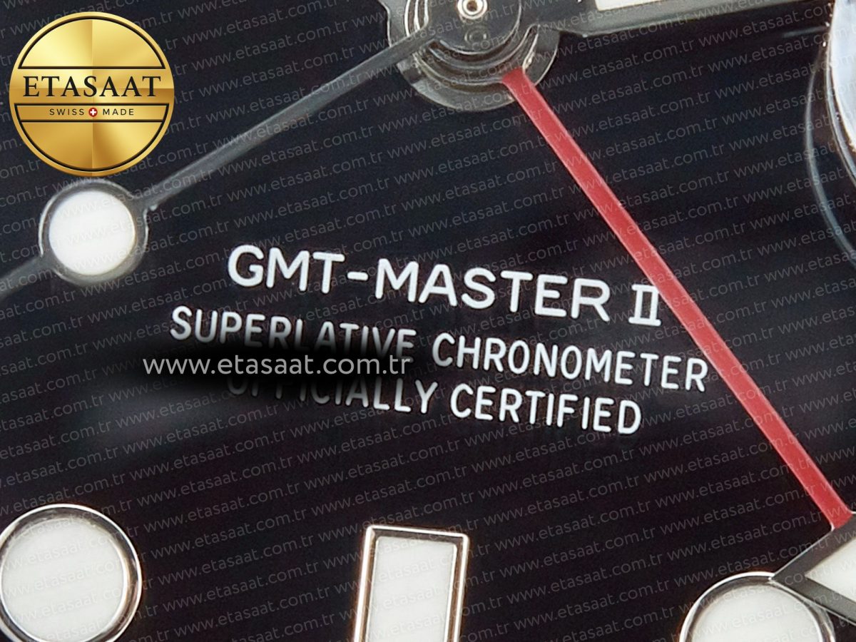 GMT-Master II 126710 BLRO Blue/Red Ceramic Clean Factory Best Edition on Oyster Bracelet DD3285 CHS V2 - Görsel 12