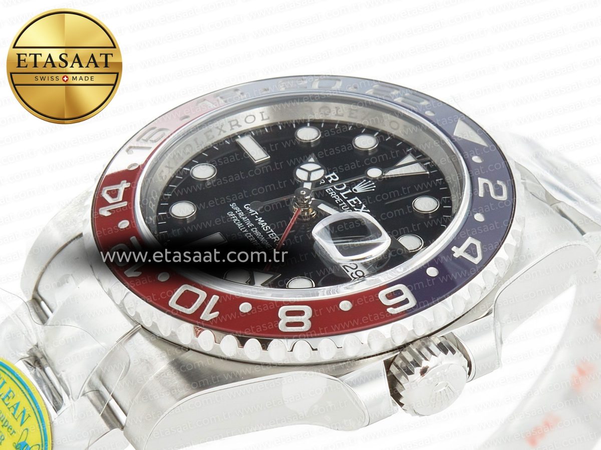 GMT-Master II 126710 BLRO Blue/Red Ceramic Clean Factory Best Edition on Oyster Bracelet DD3285 CHS V2 - Görsel 6