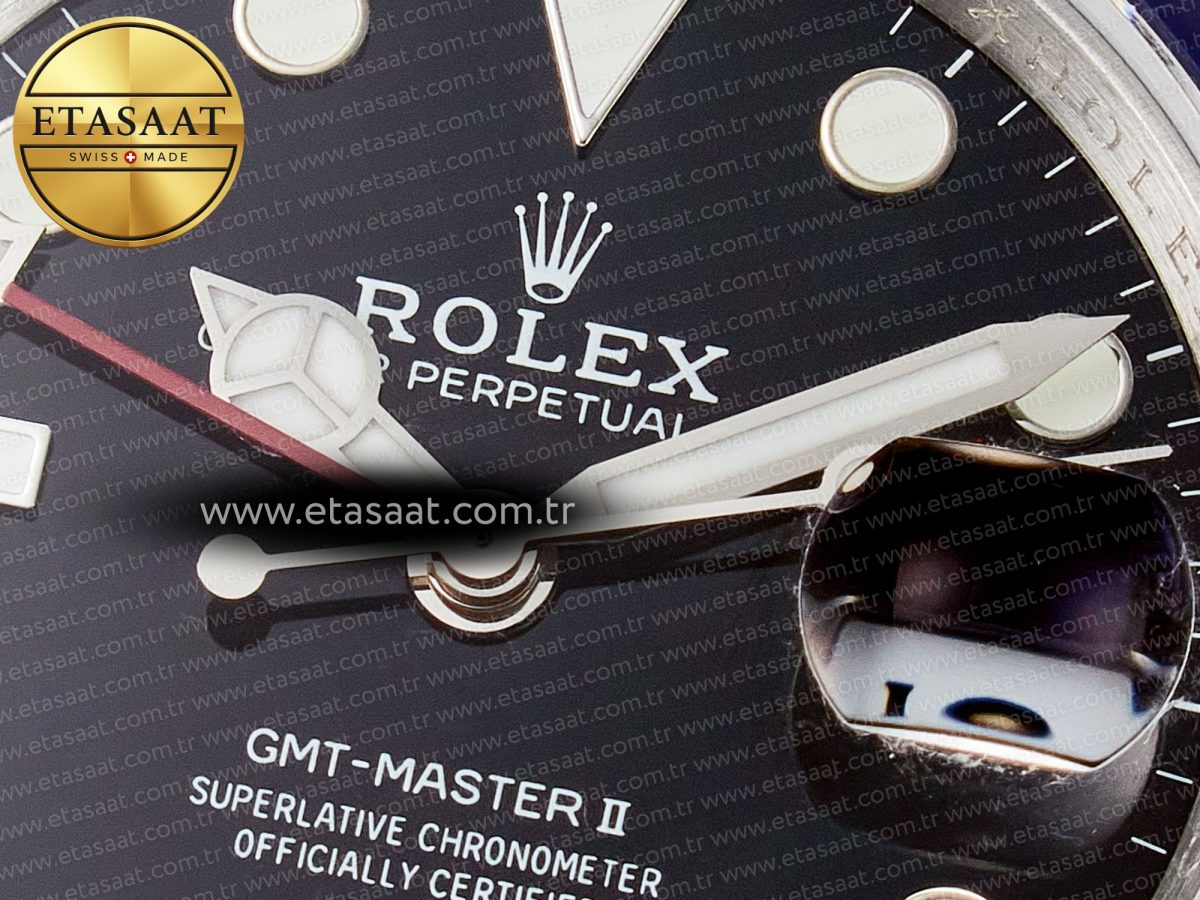 GMT-Master II 126710 BLRO Blue/Red Ceramic QF 1:1 Best Edition on Jubilee Bracelet VR3285 CHS - Görsel 11