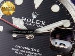 GMT-Master II 126710 BLRO Blue/Red Ceramic QF 1:1 Best Edition on Jubilee Bracelet VR3285 CHS - Görsel 11