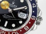 GMT-Master II 126710 BLRO Blue/Red Ceramic QF 1:1 Best Edition on Jubilee Bracelet VR3285 CHS - Görsel 12