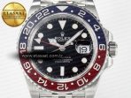 GMT-Master II 126710 BLRO Blue/Red Ceramic QF 1:1 Best Edition on Jubilee Bracelet VR3285 CHS - Görsel 4