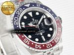 GMT-Master II 126710 BLRO Blue/Red Ceramic QF 1:1 Best Edition on Jubilee Bracelet VR3285 CHS - Görsel 5