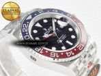 GMT-Master II 126710 BLRO Blue/Red Ceramic QF 1:1 Best Edition on Jubilee Bracelet VR3285 CHS - Görsel 7
