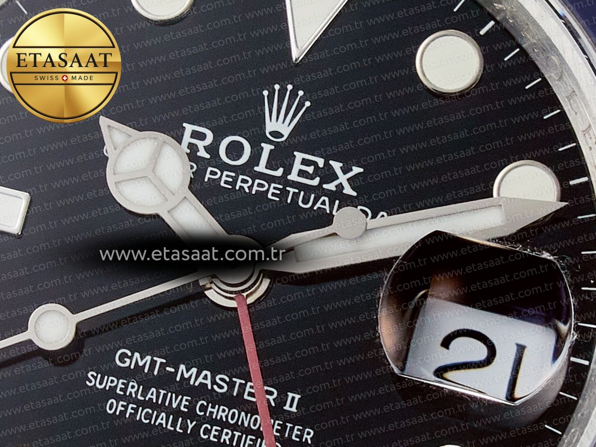 GMT-Master II 126710 BLRO Blue/Red Ceramic QF 1:1 Best Edition on Oyster Bracelet VR3285 CHS - Görsel 11