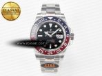 GMT-Master II 126710 BLRO Blue/Red Ceramic QF 1:1 Best Edition on Oyster Bracelet VR3285 CHS - Görsel 3