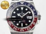 GMT-Master II 126710 BLRO Blue/Red Ceramic QF 1:1 Best Edition on Oyster Bracelet VR3285 CHS - Görsel 4