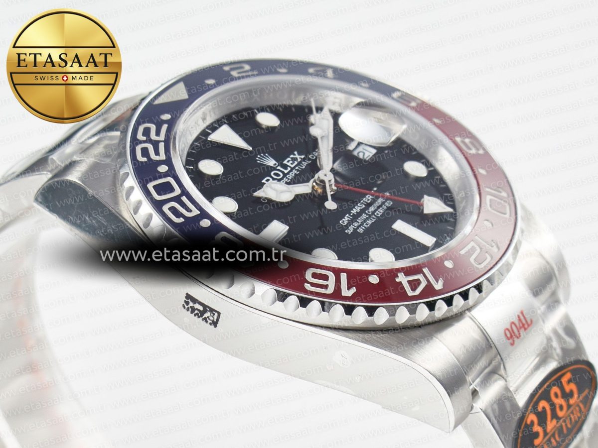 GMT-Master II 126710 BLRO Blue/Red Ceramic QF 1:1 Best Edition on Oyster Bracelet VR3285 CHS - Görsel 7