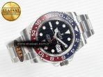 GMT-Master II 126710 BLRO Blue/Red Ceramic QF 1:1 Best Edition on Oyster Bracelet VR3285 CHS - Görsel 8