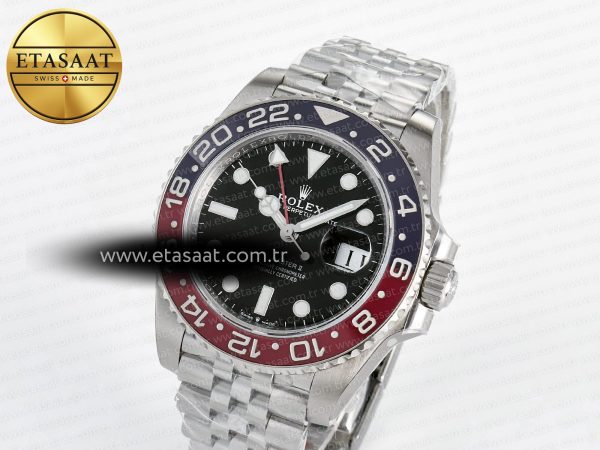 GMT-Master II 126710 BLRO V3 904L SS VSF 1:1 Best Edition Black Dial On Jubilee Bracelet DD3285 CHS