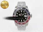 GMT-Master II 126710 BLRO V3 904L SS VSF 1:1 Best Edition Black Dial On Jubilee Bracelet DD3285 CHS - Görsel 3
