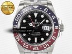 GMT-Master II 126710 BLRO V3 904L SS VSF 1:1 Best Edition Black Dial On Jubilee Bracelet DD3285 CHS - Görsel 4
