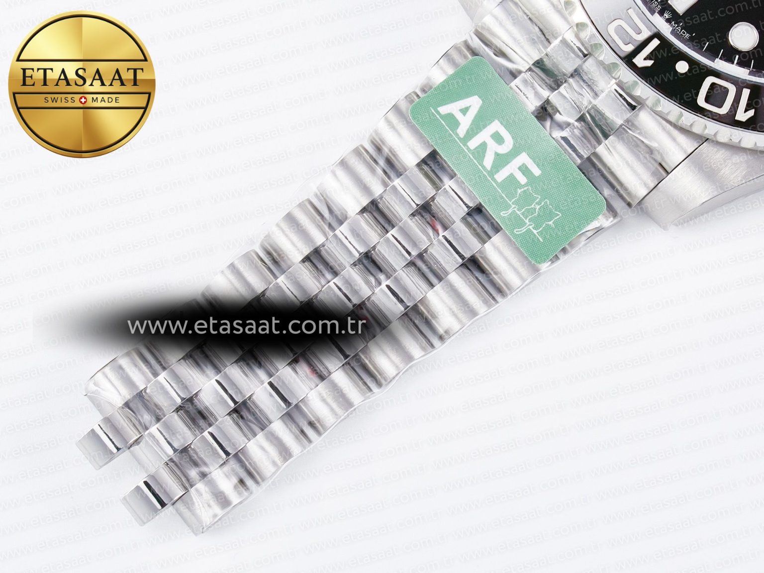 GMT-Master II 126710 GRNR Black/Gray Ceramic 904L Steel ARF 1:1 Best Edition on Jubilee Strap SH3285 - Görsel 21