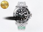 GMT-Master II 126710 GRNR Black/Gray Ceramic 904L Steel ARF 1:1 Best Edition on Jubilee Strap SH3285 - Görsel 3