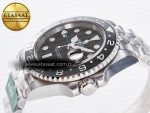 GMT-Master II 126710 GRNR Black/Gray Ceramic 904L Steel ARF 1:1 Best Edition on Jubilee Strap SH3285 - Görsel 6