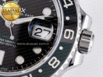 GMT-Master II 126710 GRNR Black/Gray Ceramic 904L Steel ARF 1:1 Best Edition on Oyster Strap SH3285 - Görsel 12