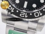 GMT-Master II 126710 GRNR Black/Gray Ceramic 904L Steel ARF 1:1 Best Edition on Oyster Strap SH3285 - Görsel 13