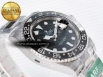 GMT-Master II 126710 GRNR Black/Gray Ceramic 904L Steel ARF 1:1 Best Edition on Oyster Strap SH3285 - Görsel 7