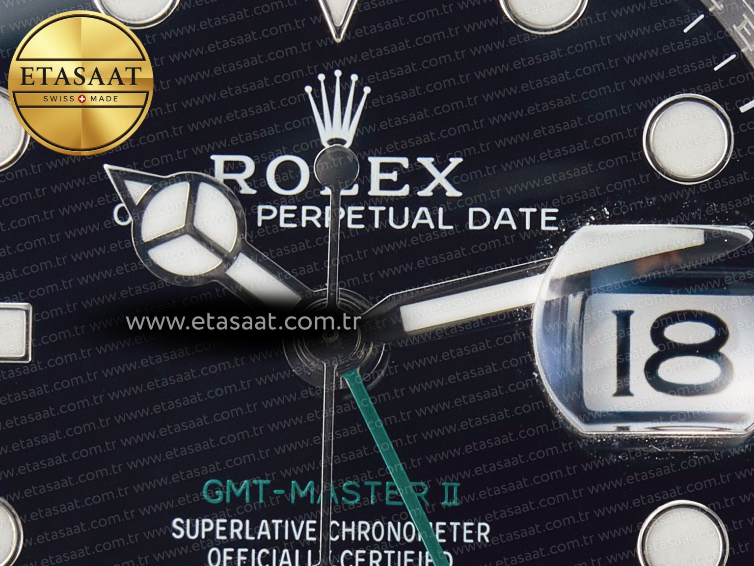 GMT-Master II 126710 GRNR Black/Gray Ceramic 904L Steel Clean 1:1 Best Edition on Jubilee Strap DD3285 - Görsel 11