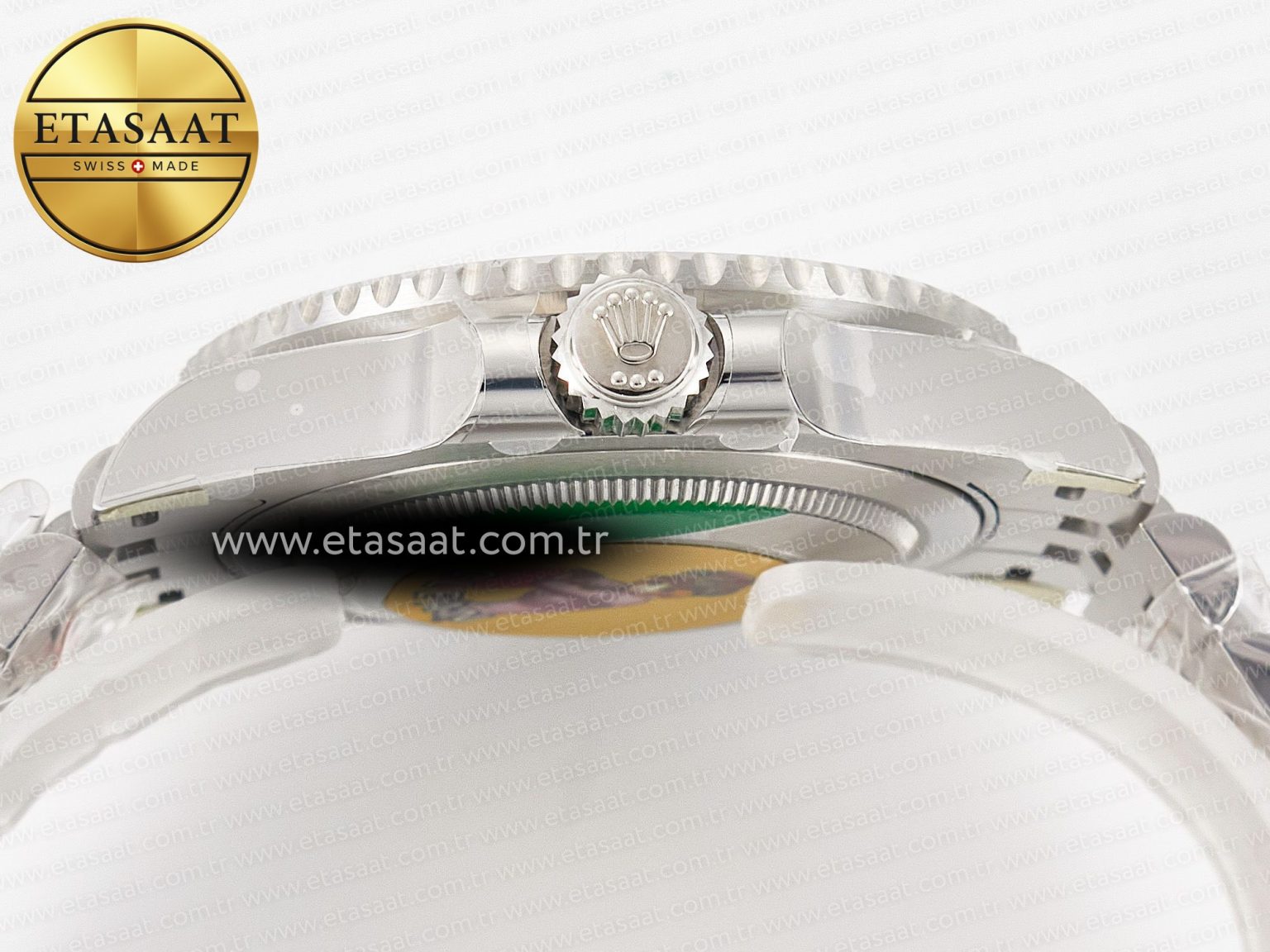 GMT-Master II 126710 GRNR Black/Gray Ceramic 904L Steel Clean 1:1 Best Edition on Jubilee Strap DD3285 - Görsel 14