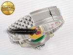 GMT-Master II 126710 GRNR Black/Gray Ceramic 904L Steel Clean 1:1 Best Edition on Jubilee Strap DD3285 - Görsel 16
