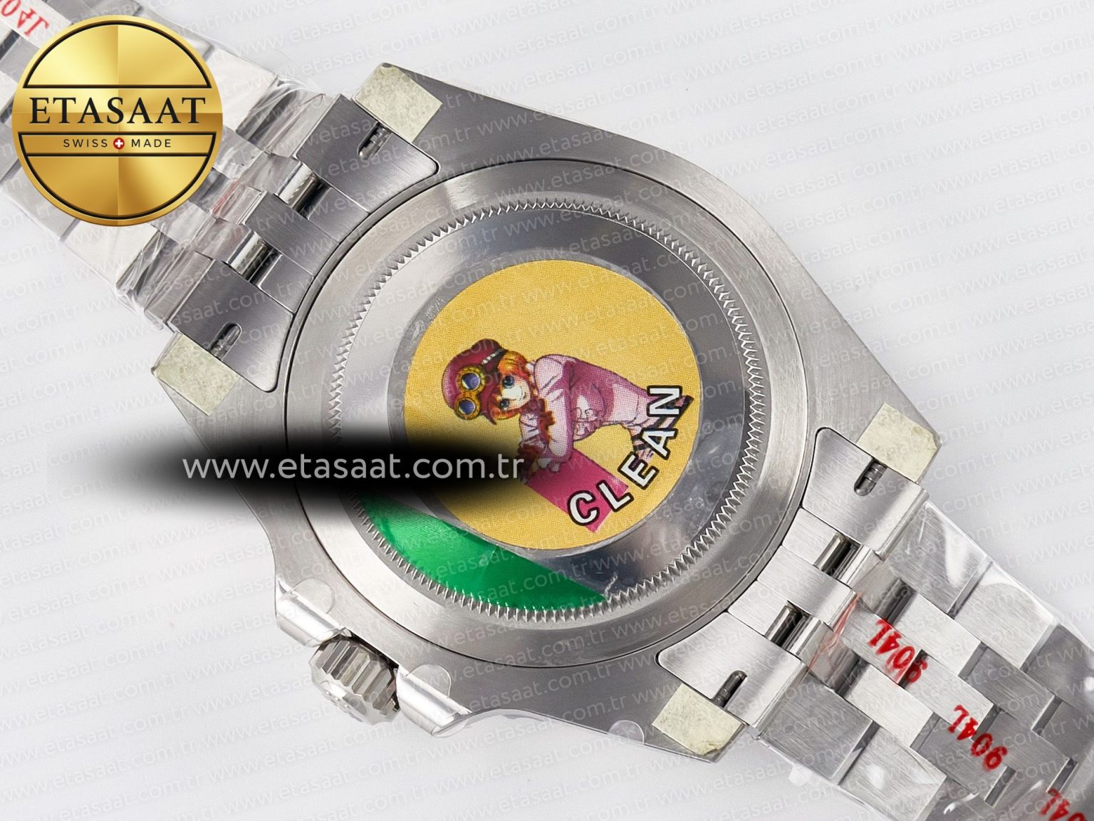 GMT-Master II 126710 GRNR Black/Gray Ceramic 904L Steel Clean 1:1 Best Edition on Jubilee Strap DD3285 - Görsel 17