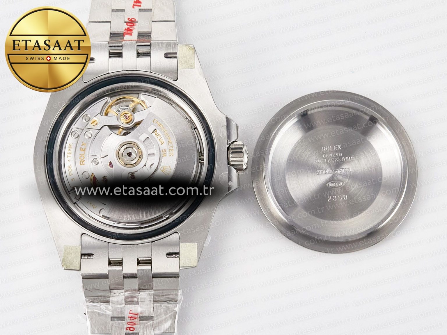 GMT-Master II 126710 GRNR Black/Gray Ceramic 904L Steel Clean 1:1 Best Edition on Jubilee Strap DD3285 - Görsel 18