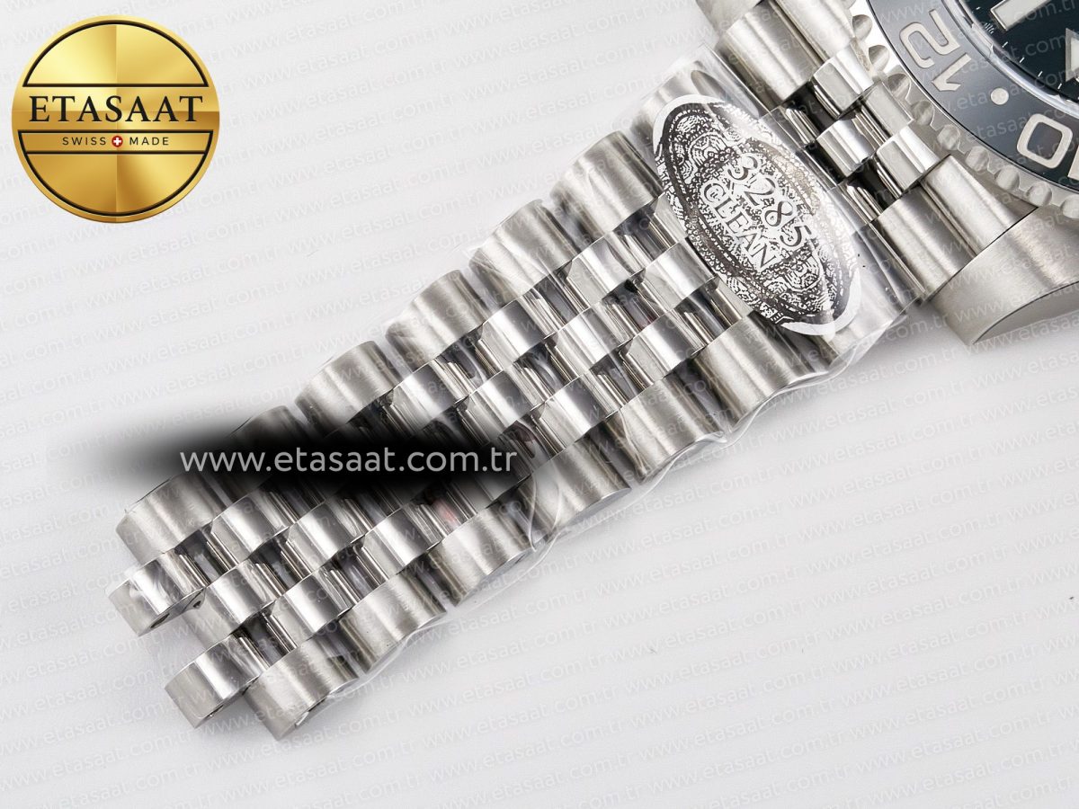 GMT-Master II 126710 GRNR Black/Gray Ceramic 904L Steel Clean 1:1 Best Edition on Jubilee Strap DD3285 - Görsel 26