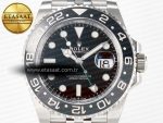GMT-Master II 126710 GRNR Black/Gray Ceramic 904L Steel Clean 1:1 Best Edition on Jubilee Strap DD3285 - Görsel 4