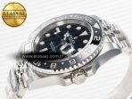 GMT-Master II 126710 GRNR Black/Gray Ceramic 904L Steel Clean 1:1 Best Edition on Jubilee Strap DD3285 - Görsel 6