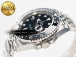 GMT-Master II 126710 GRNR Black/Gray Ceramic 904L Steel Clean 1:1 Best Edition on Jubilee Strap DD3285 - Görsel 6