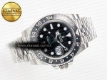 GMT-Master II 126710 GRNR Black/Gray Ceramic 904L Steel Clean 1:1 Best Edition on Jubilee Strap DD3285 - Görsel 8