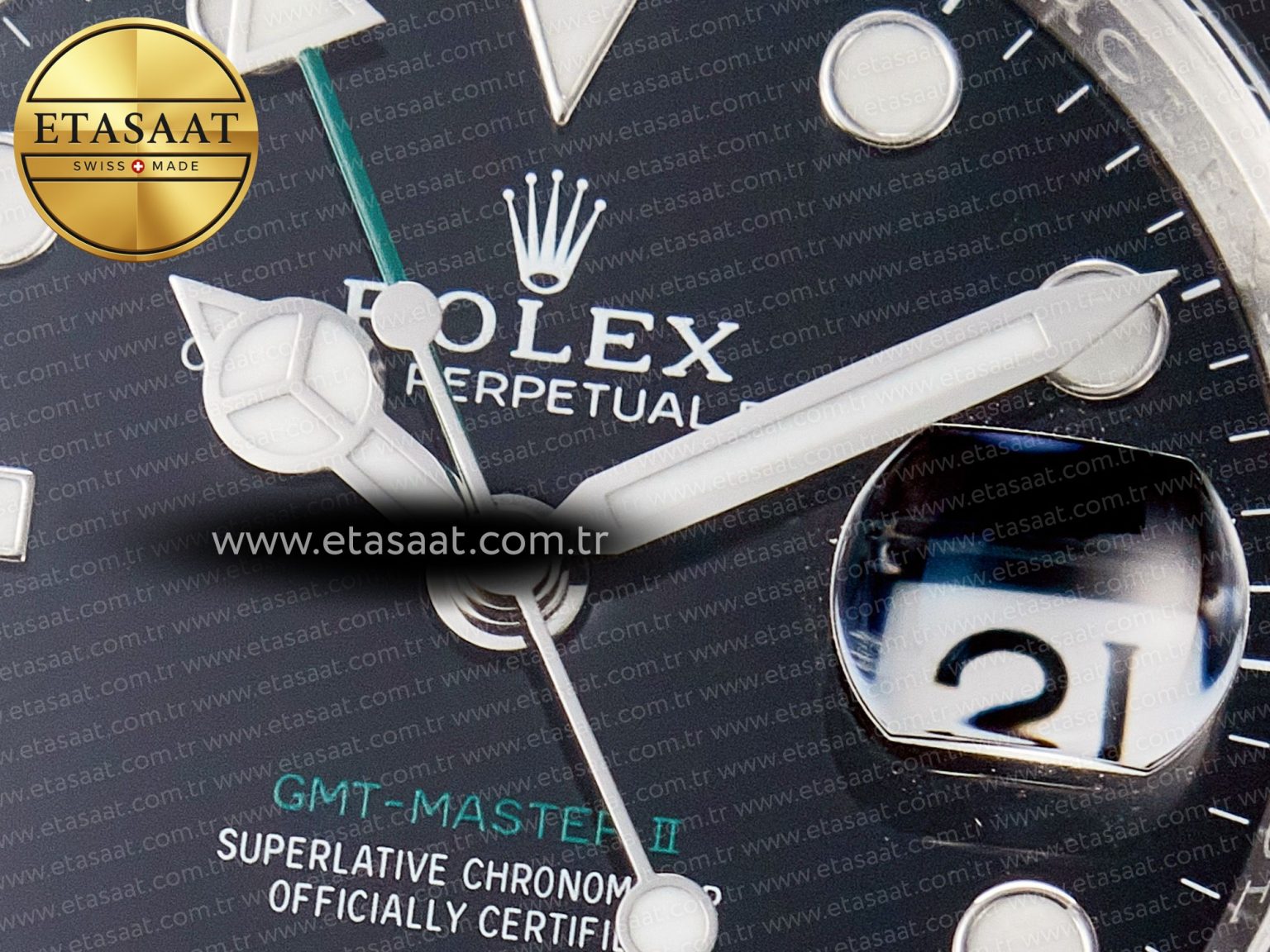 GMT-Master II 126710 GRNR Black/Gray Ceramic 904L Steel Clean 1:1 Best Edition on Oyster Strap DD3285 - Görsel 11
