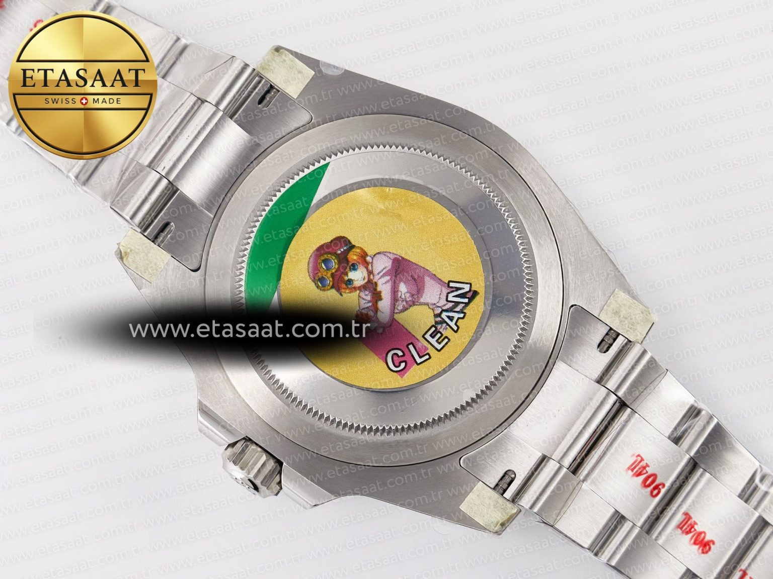 GMT-Master II 126710 GRNR Black/Gray Ceramic 904L Steel Clean 1:1 Best Edition on Oyster Strap DD3285 - Görsel 17