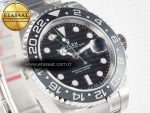 GMT-Master II 126710 GRNR Black/Gray Ceramic 904L Steel Clean 1:1 Best Edition on Oyster Strap DD3285 - Görsel 5