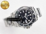 GMT-Master II 126710 GRNR Black/Gray Ceramic 904L Steel Clean 1:1 Best Edition on Oyster Strap DD3285 - Görsel 8