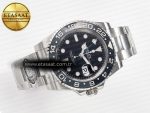 GMT-Master II 126710 GRNR Black/Gray Ceramic 904L Steel Clean 1:1 Best Edition on Oyster Strap DD3285 - Görsel 8